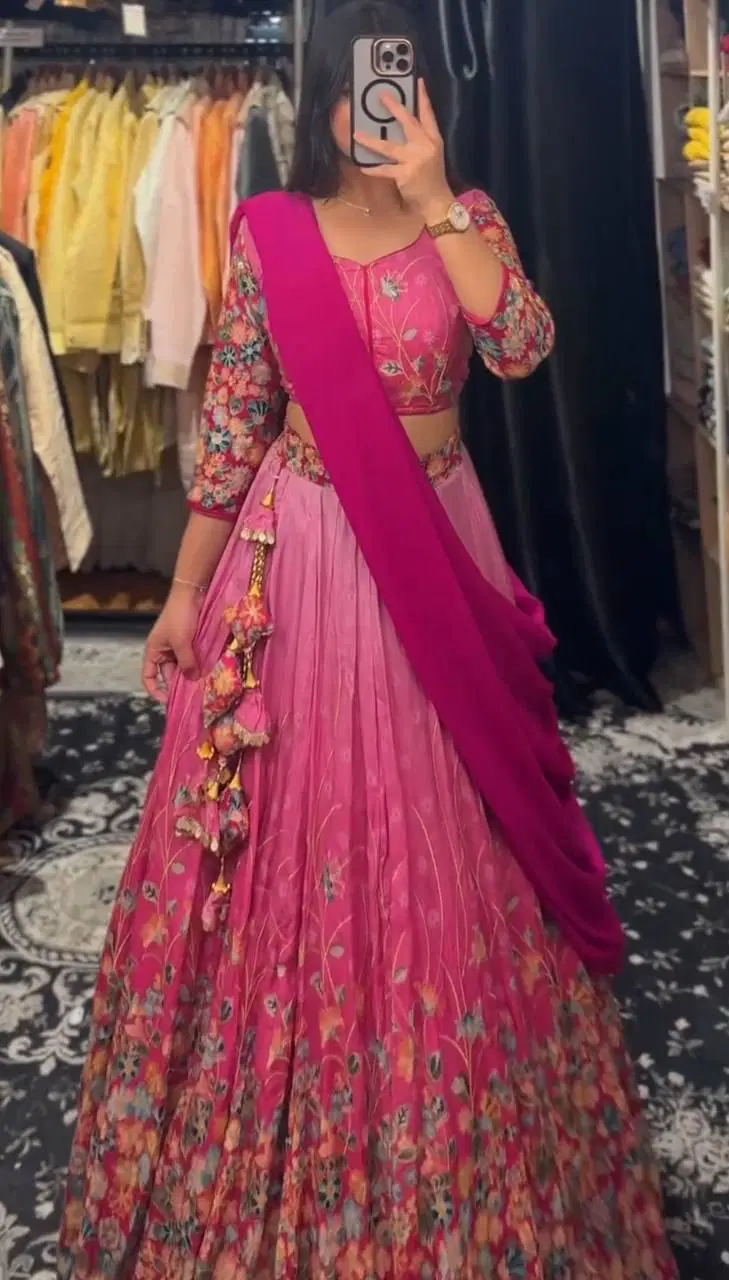 Pc 485 Cotton Kalamkari Printed Wholesale Lehenga Choli Suppliers In Mumbai
